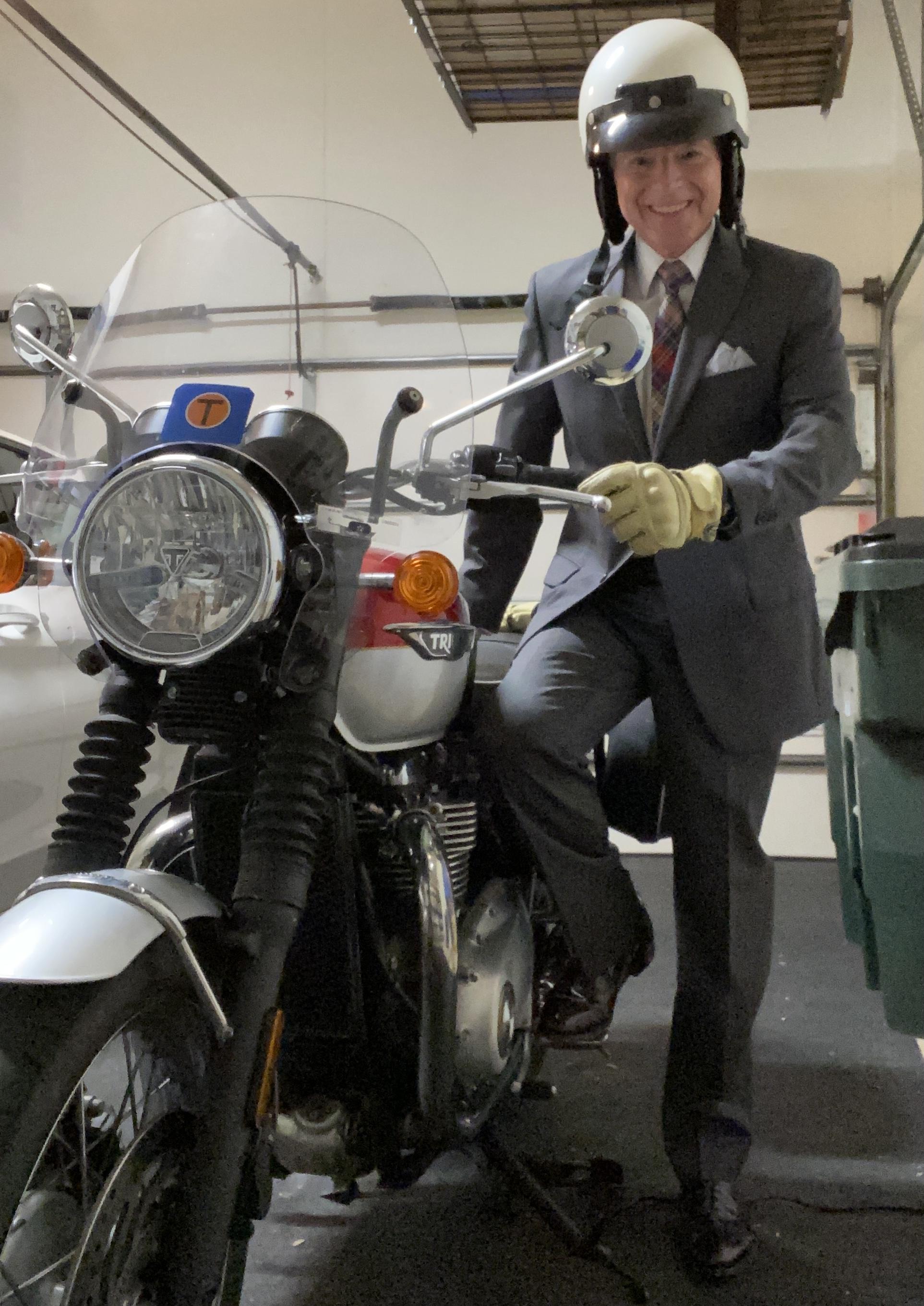 Jim on the Distinguished Gentleman's Ride