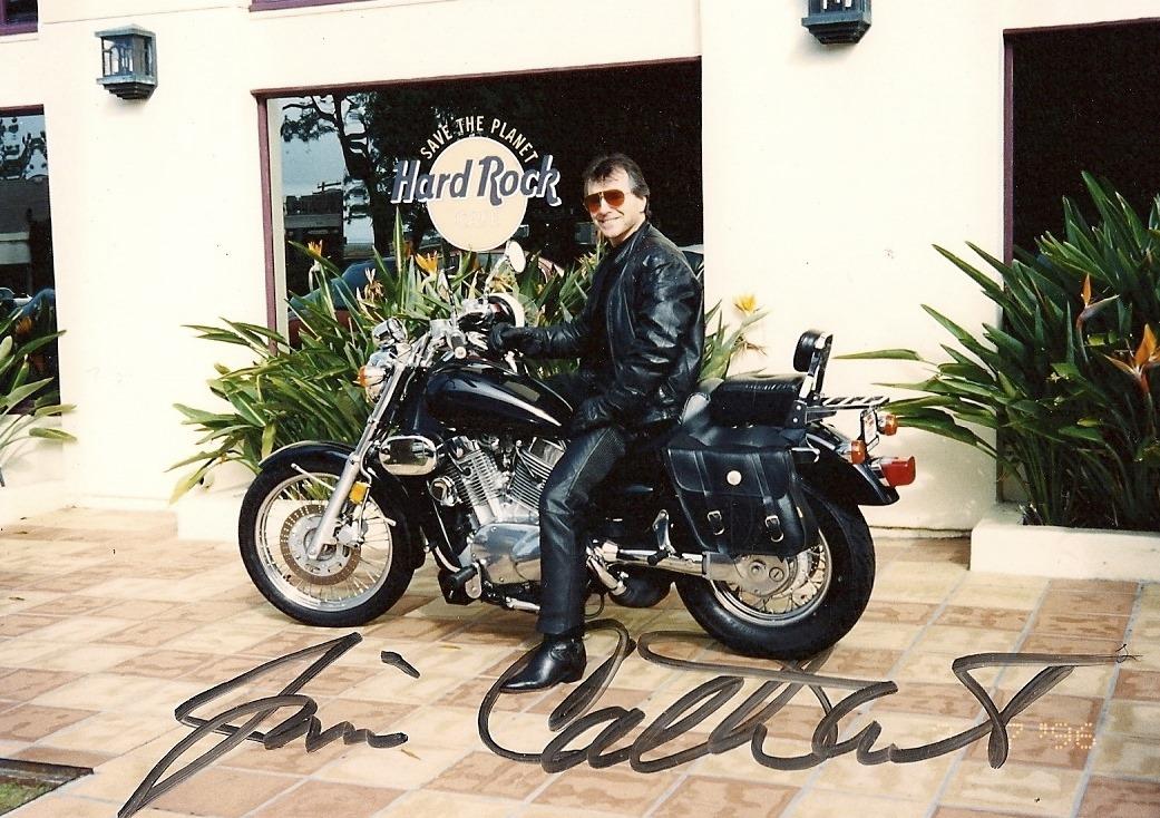 Jim on BMW at Hard Rock Cafe