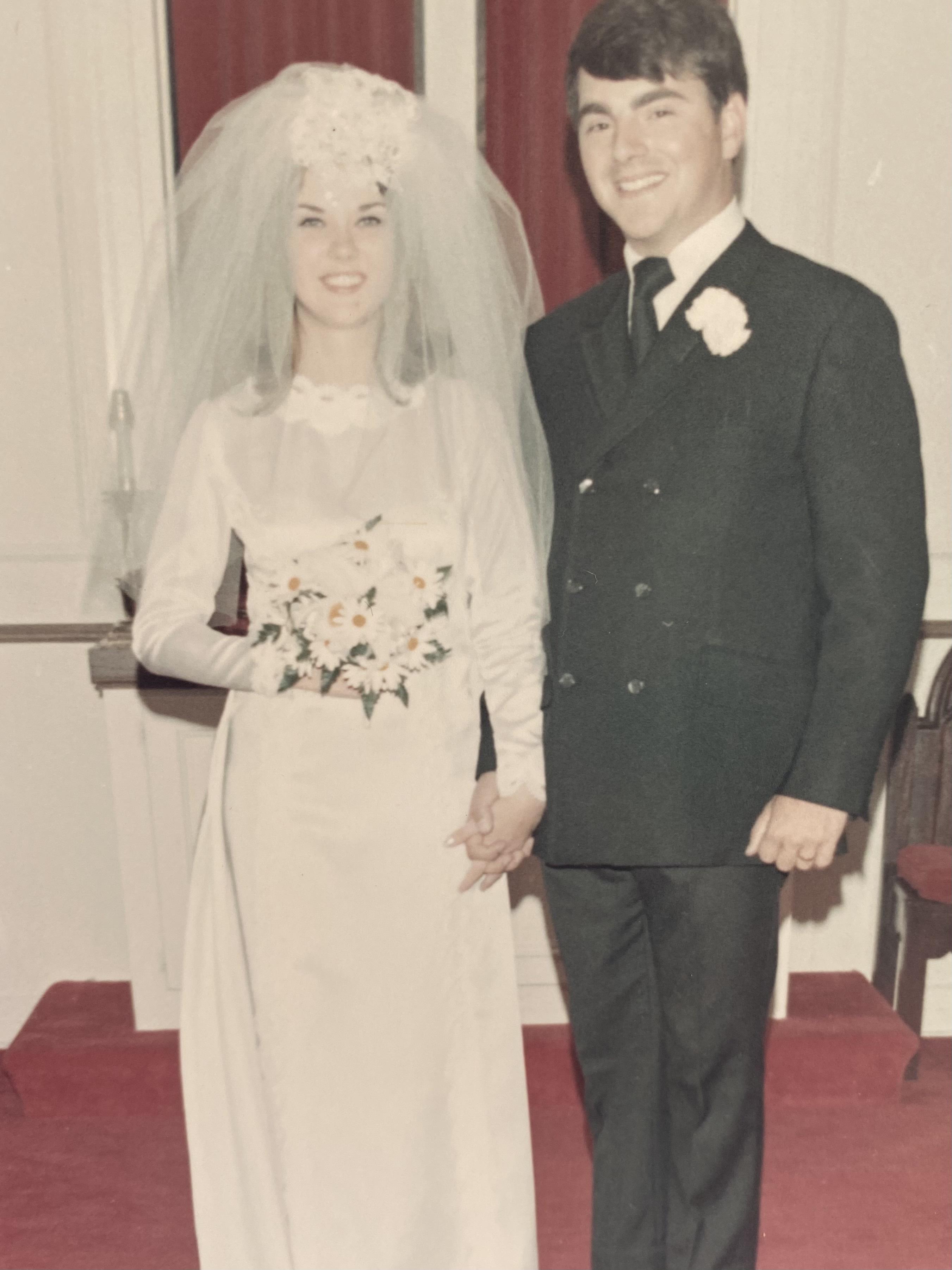 Jim and Paula Cathcart wedding portrait