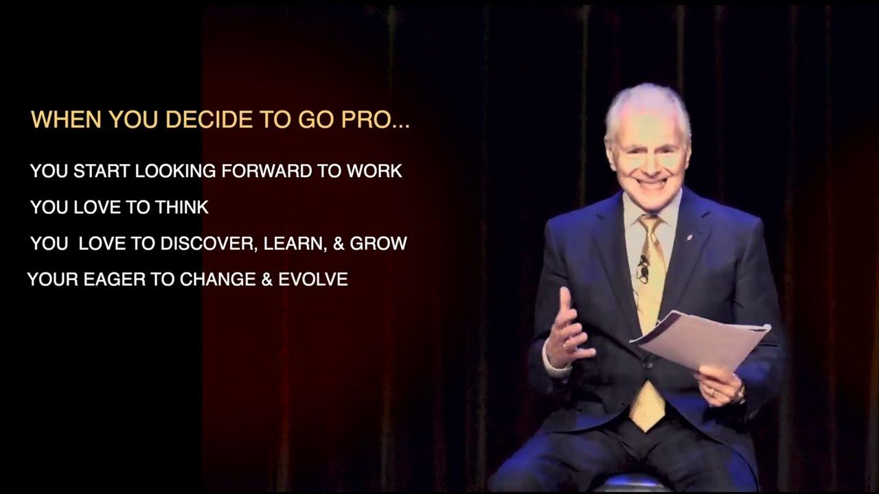 What Going Pro Means