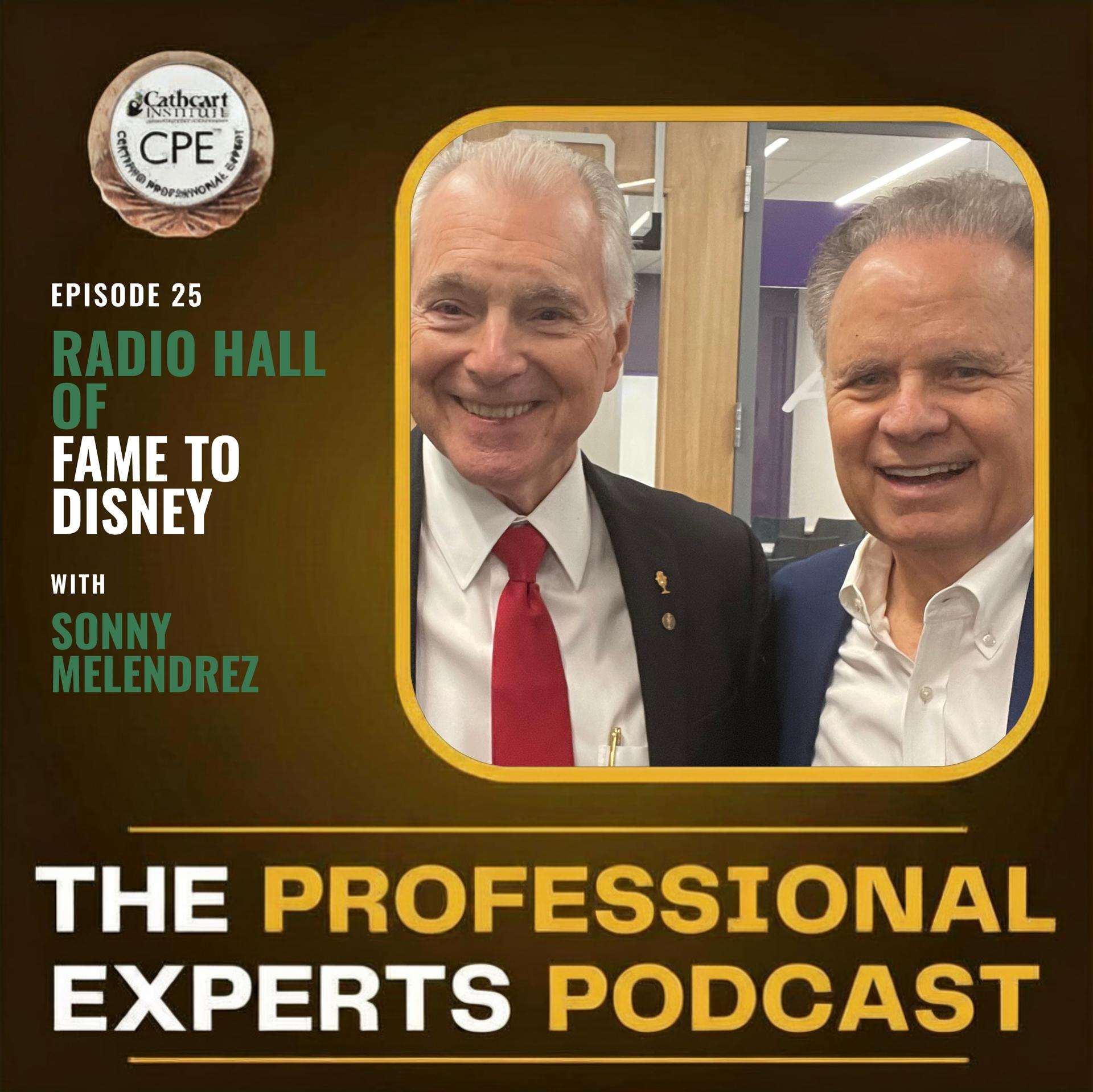 Radio Hall of Fame to Disney with Sonny Melendrez