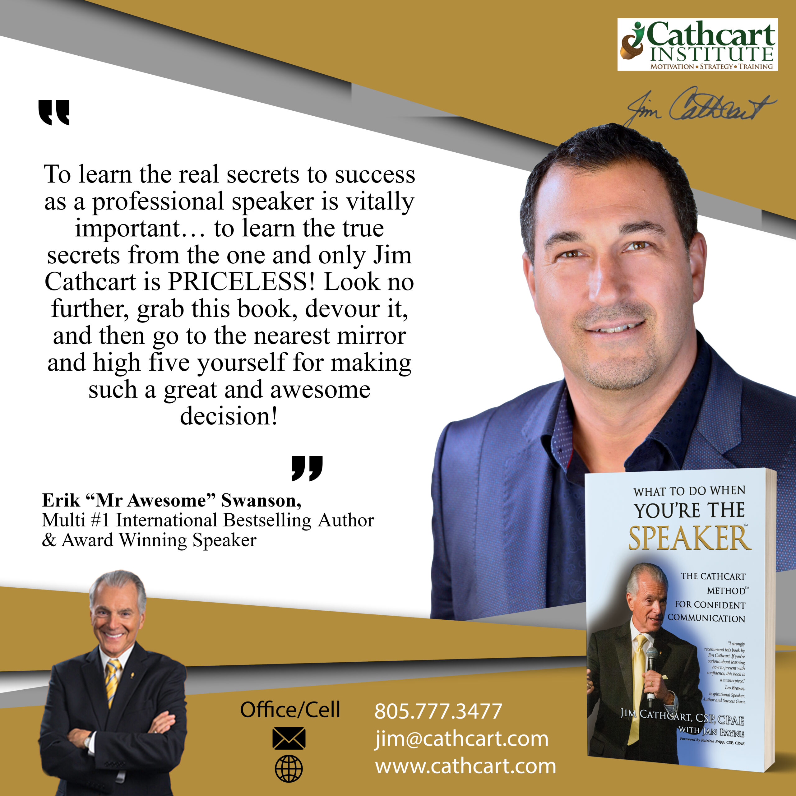 Erik Swanson endorsement