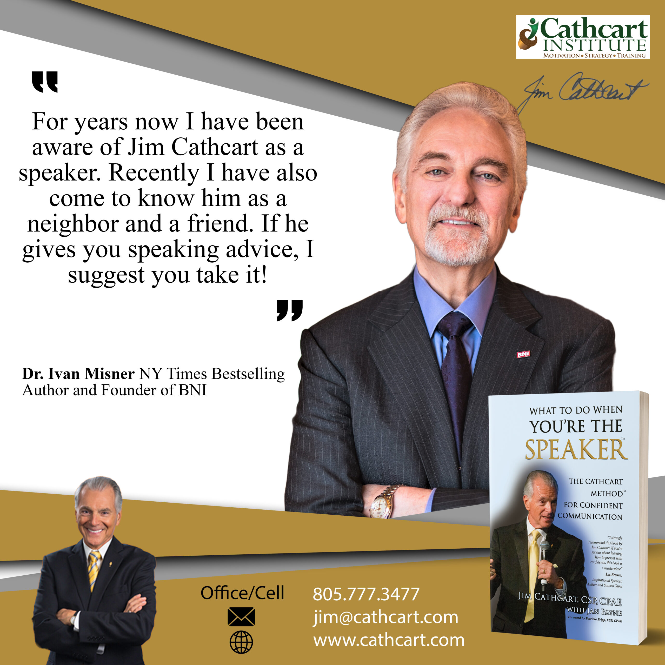 Dr. Ivan Misner endorsement