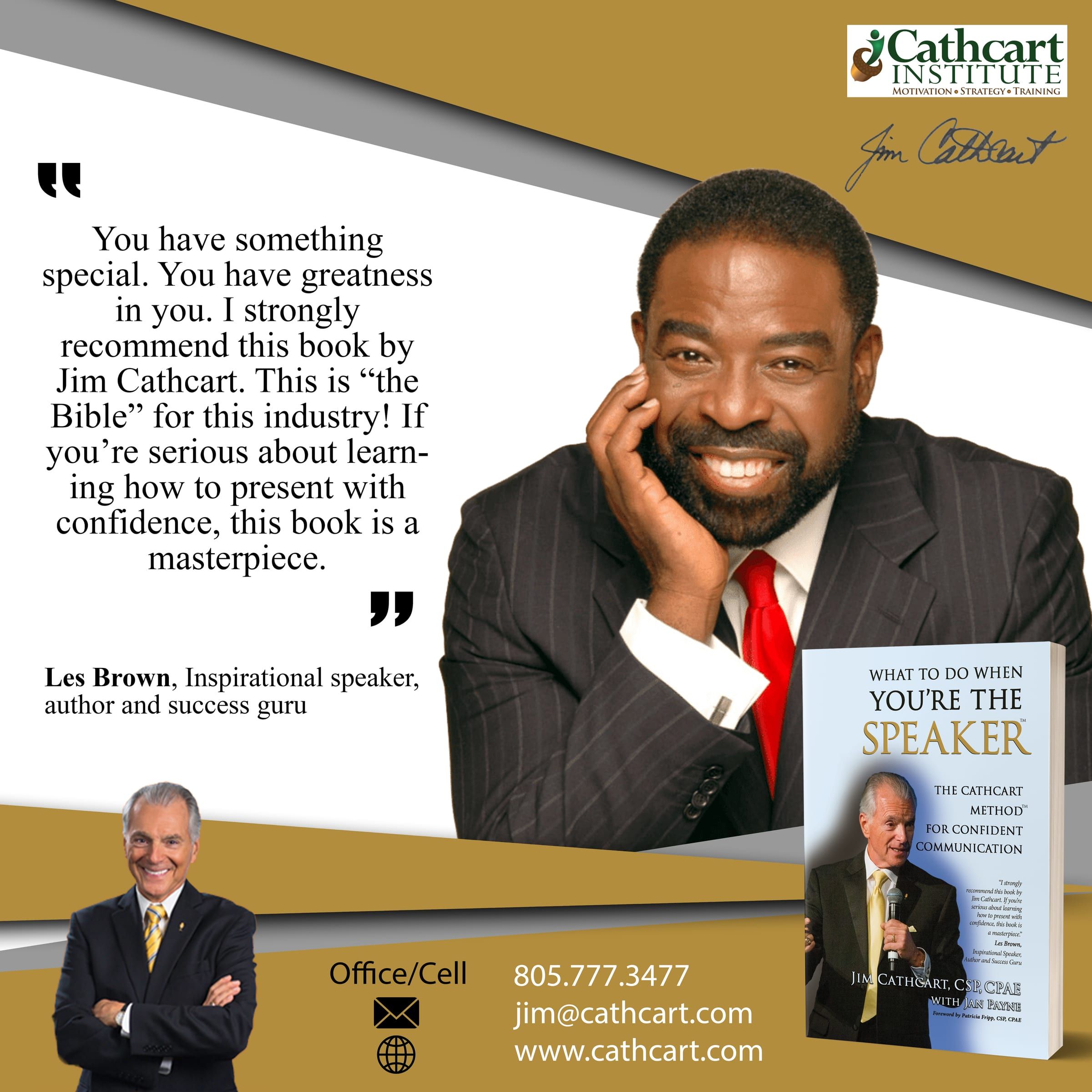 Les Brown endorsement