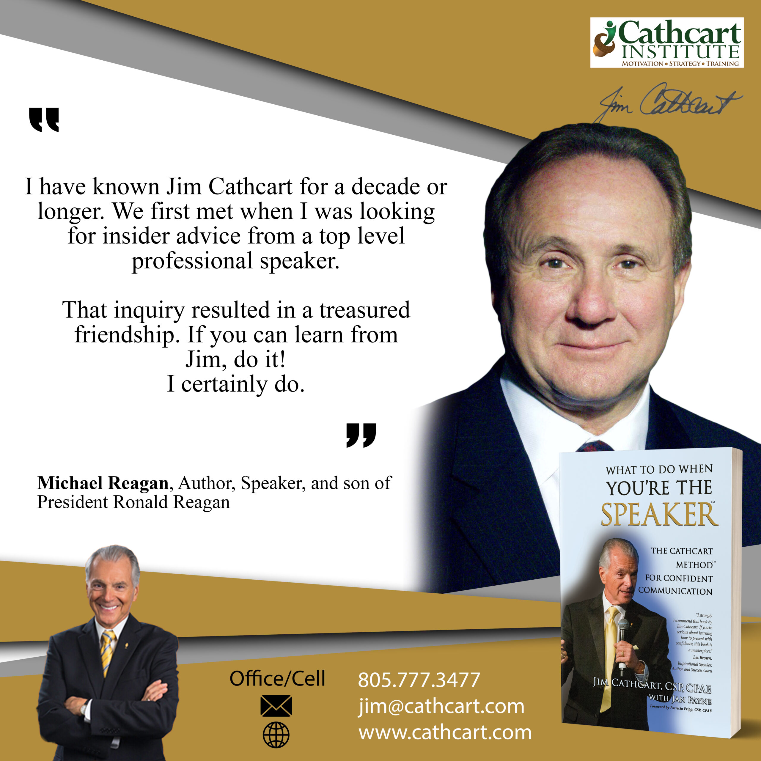Michael Reagan endorsement