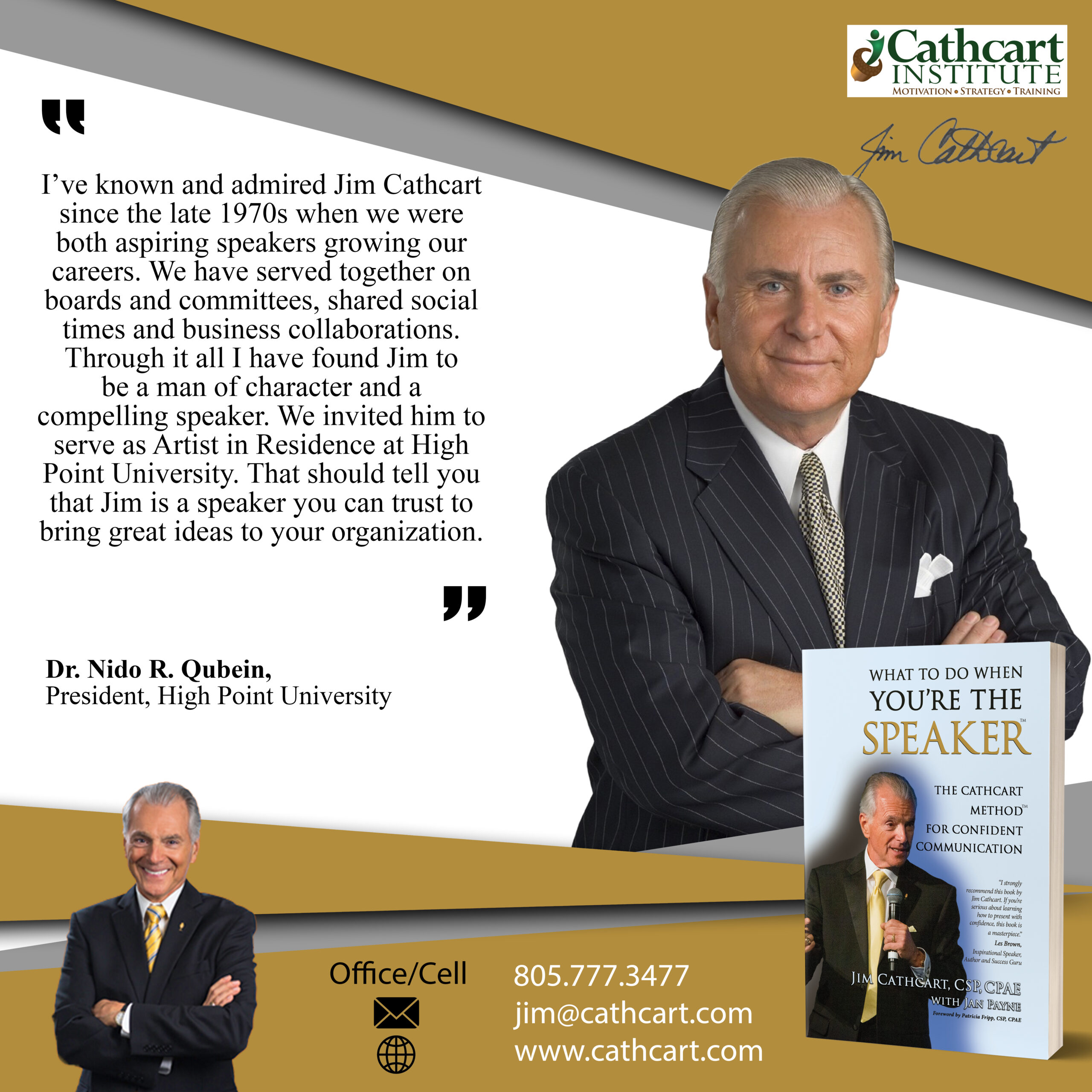 Dr. Nido Qubein endorsement